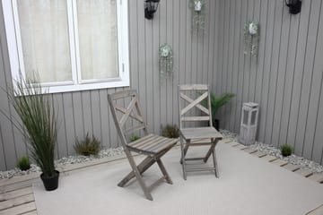 Edilma Klappstol - Grå - Hagemøbler & utemiljø - Stoler & Lenestoler - Caféstoler