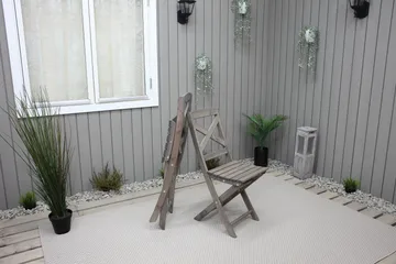 Edilma Klappstol - Grå - Hagemøbler & utemiljø - Stoler & Lenestoler - Caféstoler