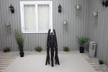 Edilma Klappstol - Mørkebrun - Hagemøbler & utemiljø - Stoler & Lenestoler - Caféstoler