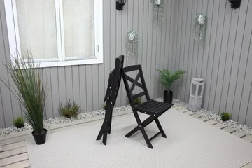 Edilma Klappstol - Mørkebrun - Hagemøbler & utemiljø - Stoler & Lenestoler - Caféstoler