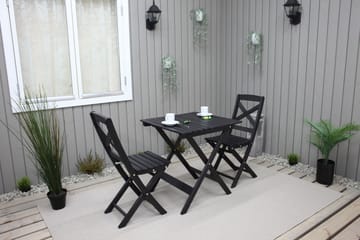 Klappstol Edilma - Mørkebrun - Hagemøbler & utemiljø - Stoler & Lenestoler - Caféstoler