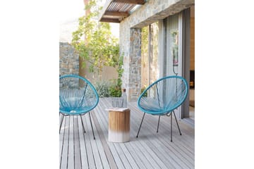 Cayaco Utelenestol - Svart Blå - Hagemøbler & utemiljø - Stoler & Lenestoler - Utelenestoler