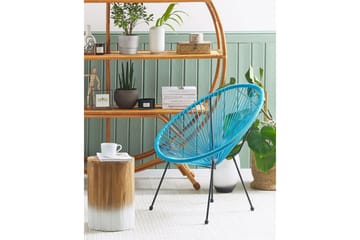 Cayaco Utelenestol - Svart Blå - Hagemøbler & utemiljø - Stoler & Lenestoler - Utelenestoler