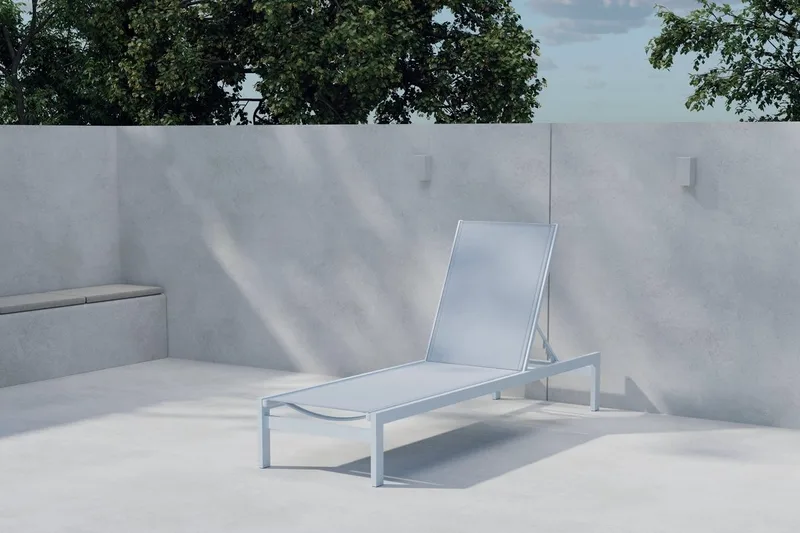 Copacabana solseng utendørs, Lys blå