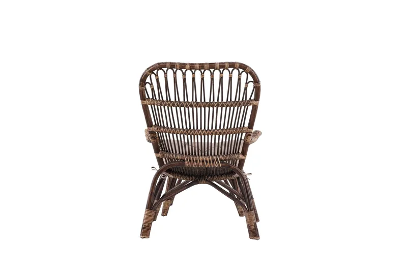 Ella Utestol - Mørk valnøtt - Hagemøbler & utemiljø - Stoler & Lenestoler - Utelenestoler