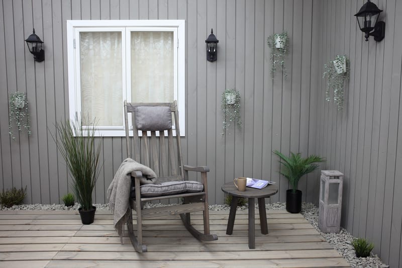 Ellabell Gyngestol - Hvit - Hagemøbler & utemiljø - Stoler & Lenestoler - Gyngestol utendørs