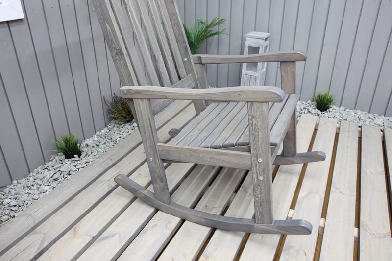 Ellabell Gyngestol - Hvit - Hagemøbler & utemiljø - Stoler & Lenestoler - Gyngestol utendørs