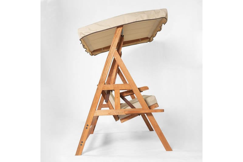 Fenvia Hengekøyestol Utendørs 166x180 cm - Cremehvit - Hagemøbler & utemiljø - Stoler & Lenestoler - Hengestoler