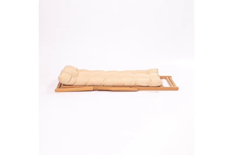 Gardellis Solstol 40x40 cm - Brun/Krem - Hagemøbler & utemiljø - Stoler & Lenestoler - Solstoler