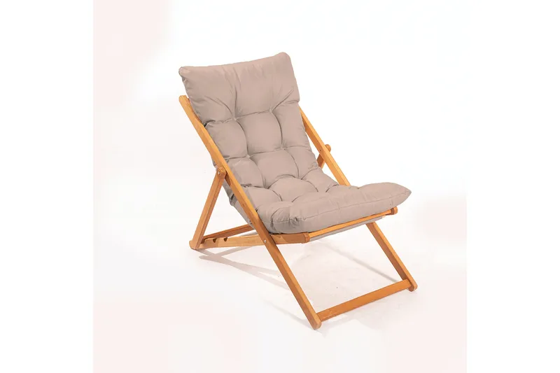 Gardellis Solstol 42x43 cm - Brun/Natur - Hagemøbler & utemiljø - Stoler & Lenestoler - Solstoler