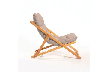 Gardellis Solstol 42x43 cm - Brun/Natur - Hagemøbler & utemiljø - Stoler & Lenestoler - Solstoler