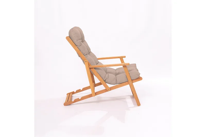 Gardellis Solstol 58x49 cm - Brun/Natur - Hagemøbler & utemiljø - Stoler & Lenestoler - Solstoler