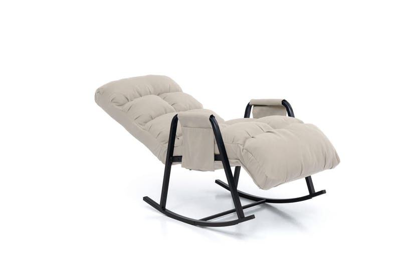 Gyngestol Atelier Del Sofa Lena Outdoor (60 x 60 x 70 cm) Beige - Hagemøbler & utemiljø - Stoler & Lenestoler - Gyngestol utendørs