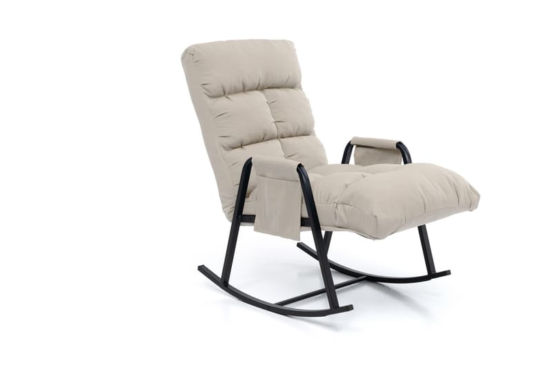 Gyngestol Atelier Del Sofa Lena Outdoor (60 x 60 x 70 cm) Beige - Hagemøbler & utemiljø - Stoler & Lenestoler - Gyngestol utendørs