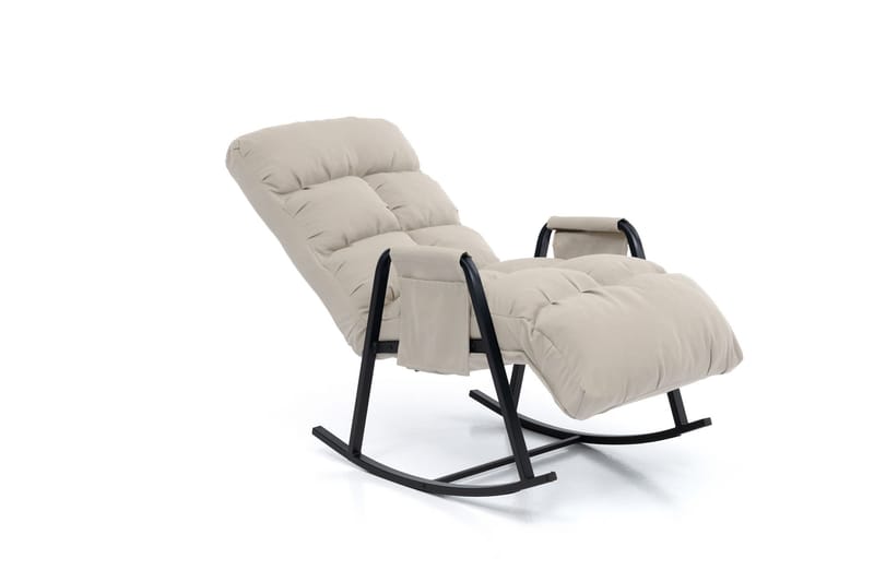 Gyngestol Atelier Del Sofa Lena Outdoor (60 x 60 x 70 cm) Beige - Hagemøbler & utemiljø - Stoler & Lenestoler - Gyngestol utendørs
