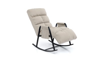 Gyngestol Atelier Del Sofa Lena Outdoor (60 x 60 x 70 cm) Beige - Hagemøbler & utemiljø - Stoler & Lenestoler - Gyngestol utendørs