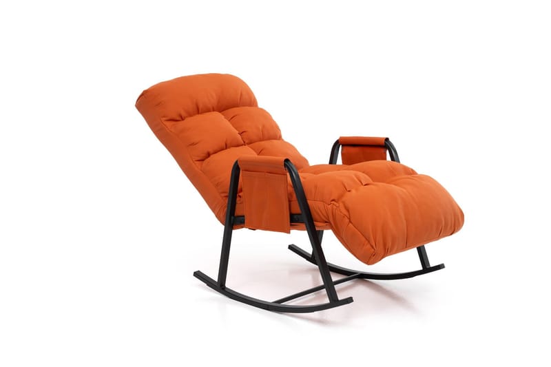 Gyngestol Atelier Del Sofa Lena Outdoor (60 x 60 x 70 cm) Oransje - Hagemøbler & utemiljø - Stoler & Lenestoler - Gyngestol utendørs