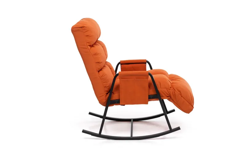 Gyngestol Atelier Del Sofa Lena Outdoor (60 x 60 x 70 cm) Oransje - Hagemøbler & utemiljø - Stoler & Lenestoler - Gyngestol utendørs
