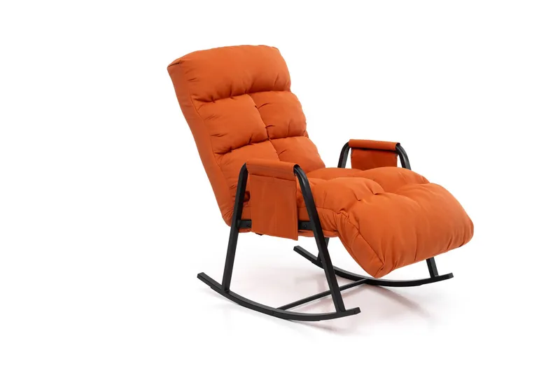 Gyngestol Atelier Del Sofa Lena Outdoor (60 x 60 x 70 cm) Oransje - Hagemøbler & utemiljø - Stoler & Lenestoler - Gyngestol utendørs