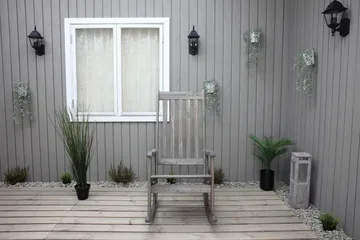 Gyngestol Ellabell Hvit - Hvit - Hagemøbler & utemiljø - Stoler & Lenestoler - Gyngestol utendørs