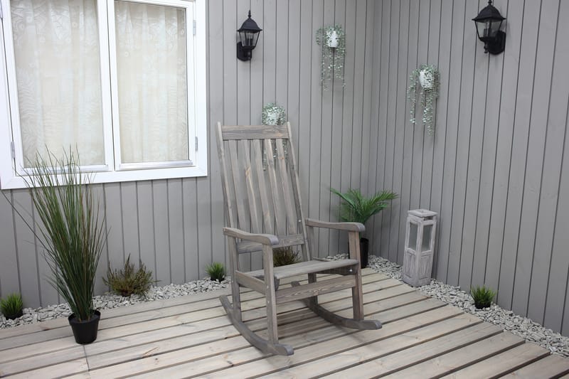 Gyngestol Ellabell Hvit - Hvit - Hagemøbler & utemiljø - Stoler & Lenestoler - Gyngestol utendørs