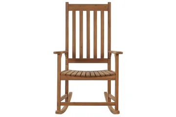 Gyngestol utendørs Emiliano - Lysebrun - Hagemøbler & utemiljø - Stoler & Lenestoler - Gyngestol utendørs