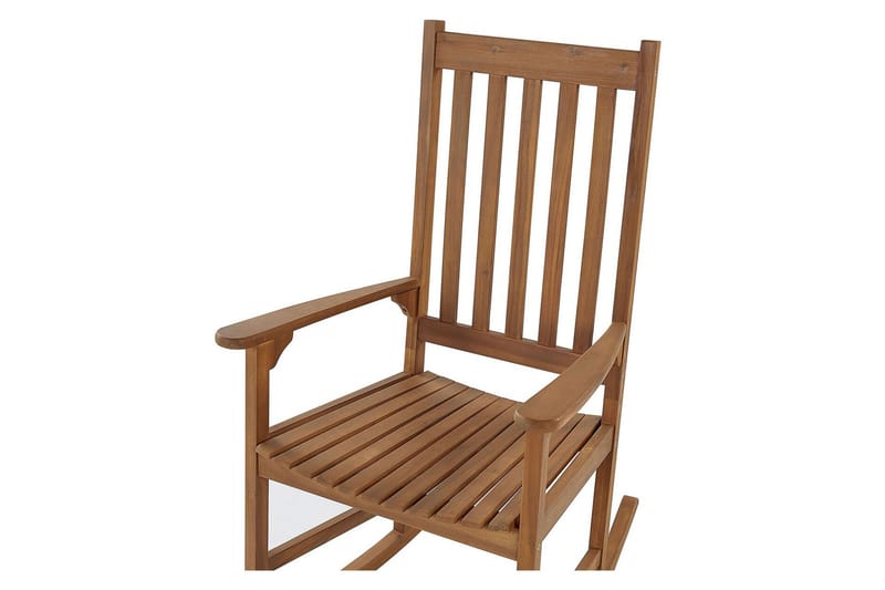 Gyngestol utendørs Emiliano - Lysebrun - Hagemøbler & utemiljø - Stoler & Lenestoler - Gyngestol utendørs