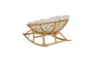 Gyngestol utendørs Niverville - Naturlig Beige - Hagemøbler & utemiljø - Stoler & Lenestoler - Gyngestol utendørs