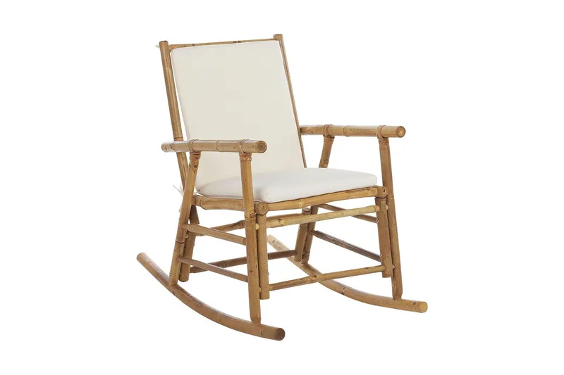 Gyngestol utendørs Vonsha, Hvit/Lys Brun