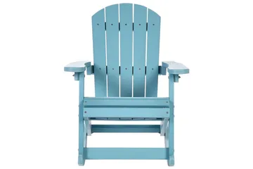 Hagegyngestol Adirondack - Blå - Hagemøbler & utemiljø - Stoler & Lenestoler - Gyngestol utendørs