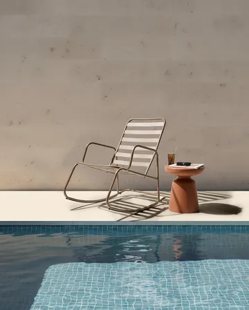 Gyngestol utendørs Turi - Beige - Hagem øbler & utemiljø - Stoler & Lenestoler - Gyngestol utendørs