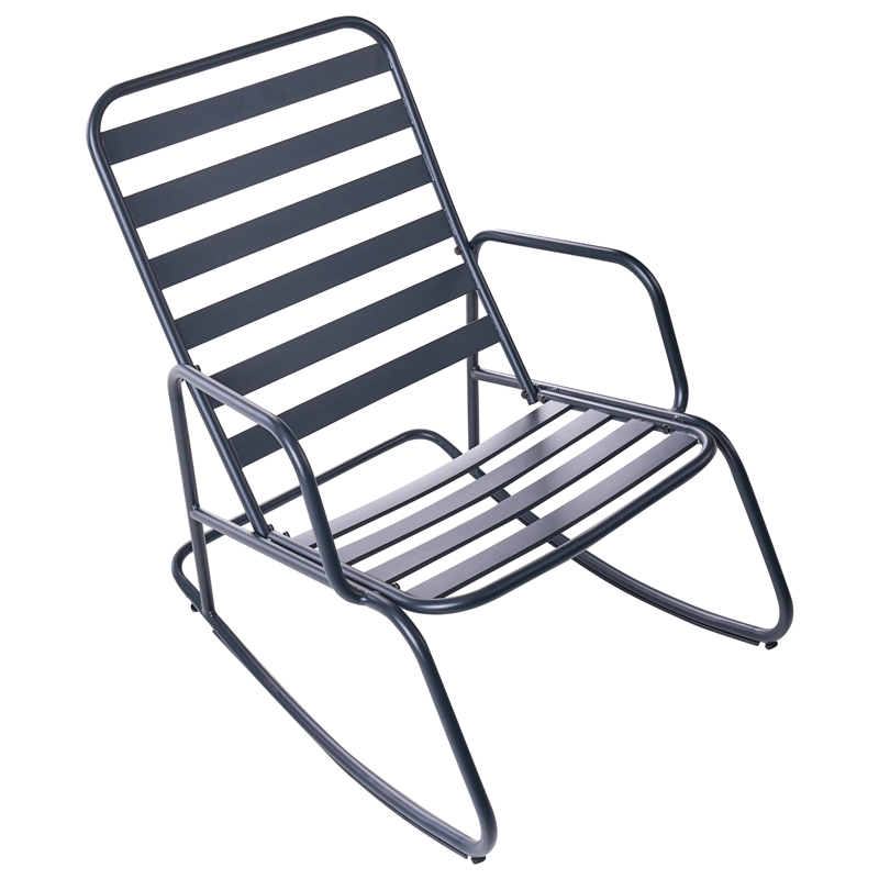 Gyngestol utendørs Turi - Svart - Hagemøbler & utemiljø - Stoler & Lenestoler - Gyngestol utendørs