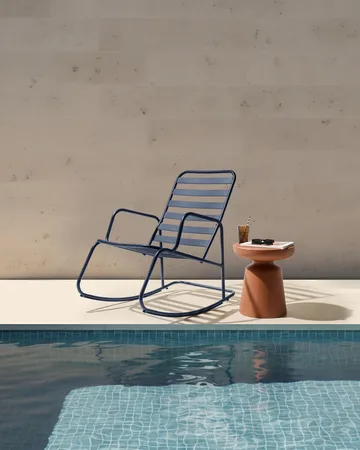 Gyngestol utendørs Turi - Svart - Hagemøbler & utemiljø - Stoler & Lenestoler - Gyngestol utendørs