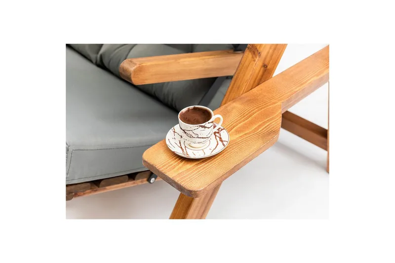 Hage enkeltsvingstol Limca Huske Grå - Grå - Hagemøbler & utemiljø - Stoler & Lenestoler - Hengestoler