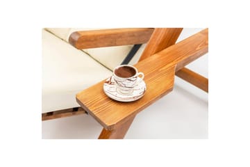 Hage enkeltsvingstol Limca Huske Krem - Krem - Hagemøbler & utemiljø - Stoler & Lenestoler - Hengestoler