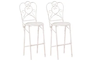 Hagebarstoler sett med 2 Trieste - Hagemøbler & utemiljø - Stoler & Lenestoler - Barstoler utendørs