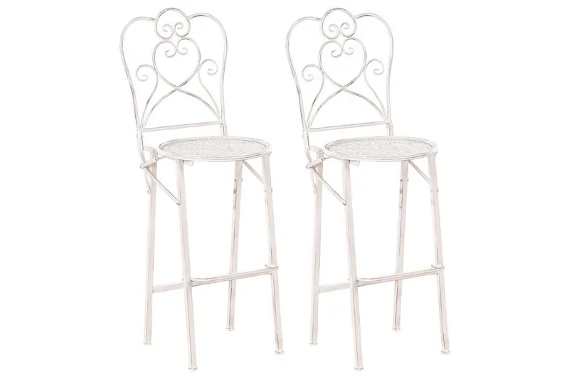 Hagebarstoler sett med 2 Trieste