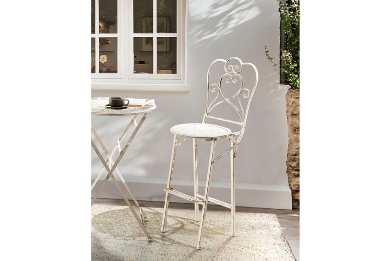 Hagebarstoler sett med 2 Trieste - Hagemøbler & utemiljø - Stoler & Lenestoler - Barstoler utendørs