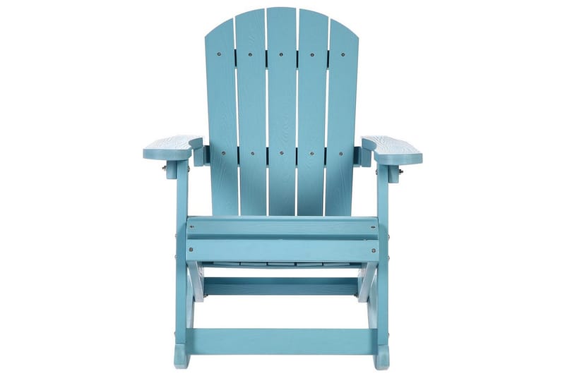 Hagegyngestol Adirondack - Blå - Hagemøbler & utemiljø - Stoler & Lenestoler - Gyngestol utendørs