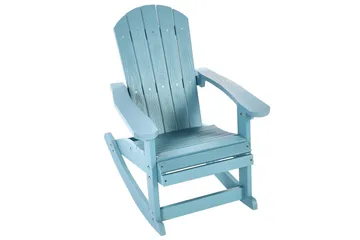 Hagegyngestol Adirondack - Blå - Hagemøbler & utemiljø - Stoler & Lenestoler - Gyngestol utendørs