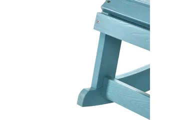 Hagegyngestol Adirondack - Blå - Hagemøbler & utemiljø - Stoler & Lenestoler - Gyngestol utendørs