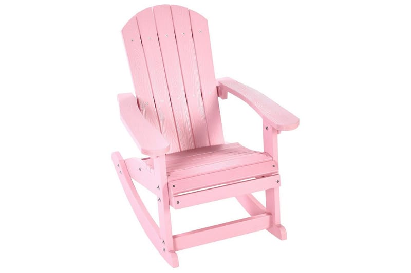 Hagegyngestol Adirondack - Rosa - Hagemøbler & utemiljø - Stoler & Lenestoler - Gyngestol utendørs
