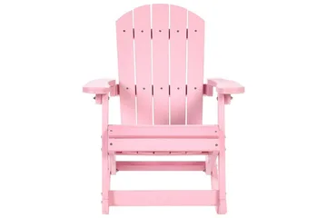 Hagegyngestol Adirondack - Rosa - Hagemøbler & utemiljø - Stoler & Lenestoler - Gyngestol utendørs