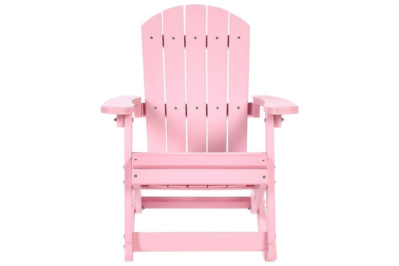Hagegyngestol Adirondack - Rosa - Hagemøbler & utemiljø - Stoler & Lenestoler - Gyngestol utendørs