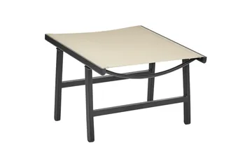 Hagestol Marceddi - Beige, svart - Hagemøbler & utemiljø - Stoler & Lenestoler - Utelenestoler