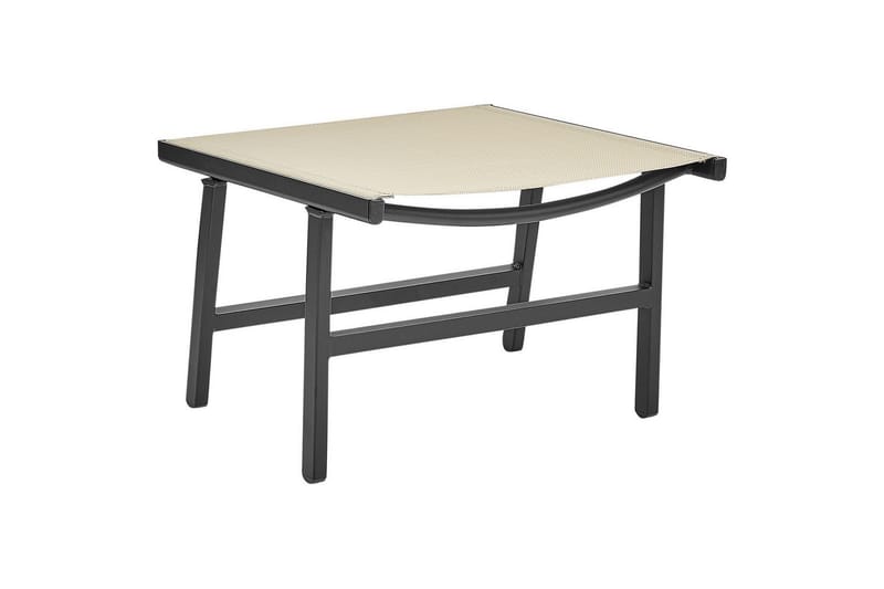 Hagestol Marceddi - Beige, svart - Hagemøbler & utemiljø - Stoler & Lenestoler - Utelenestoler