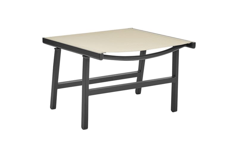 Hagestol Marceddi - Beige, svart - Hagemøbler & utemiljø - Stoler & Lenestoler - Utelenestoler