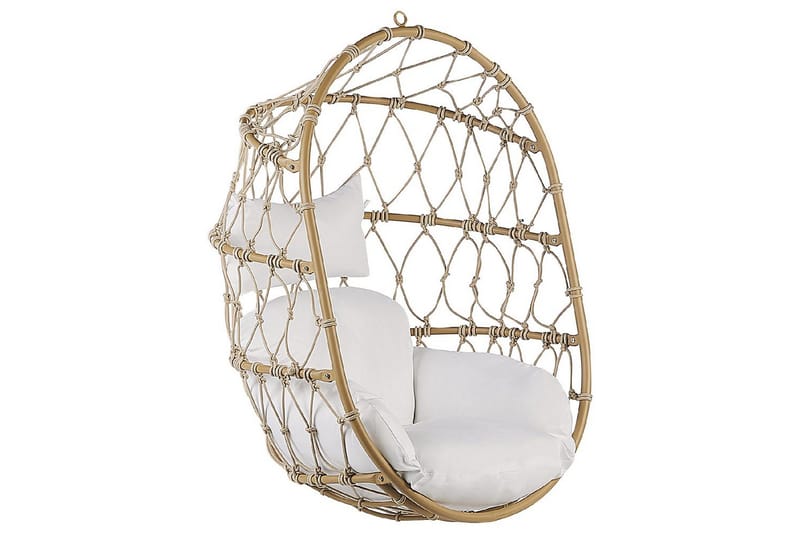 Hengestol Adria - Beige, hvit - Hagemøbler & utemiljø - Stoler & Lenestoler - Hengestoler