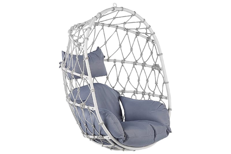 Hengestol Adria - Hvit, Grå - Hagemøbler & utemiljø - Stoler & Lenestoler - Hengestoler