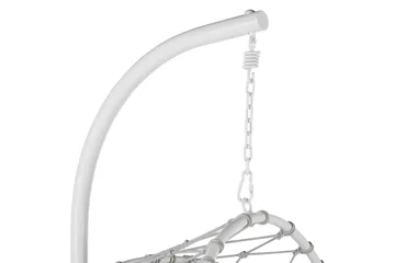 Hengestol Adria - Hvit, Grå - Hagemøbler & utemiljø - Stoler & Lenestoler - Hengestoler